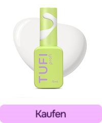 Gel-Nagellack TUFI profi PANTONE 13 Cloud Dancer Milky Gray 10 ml